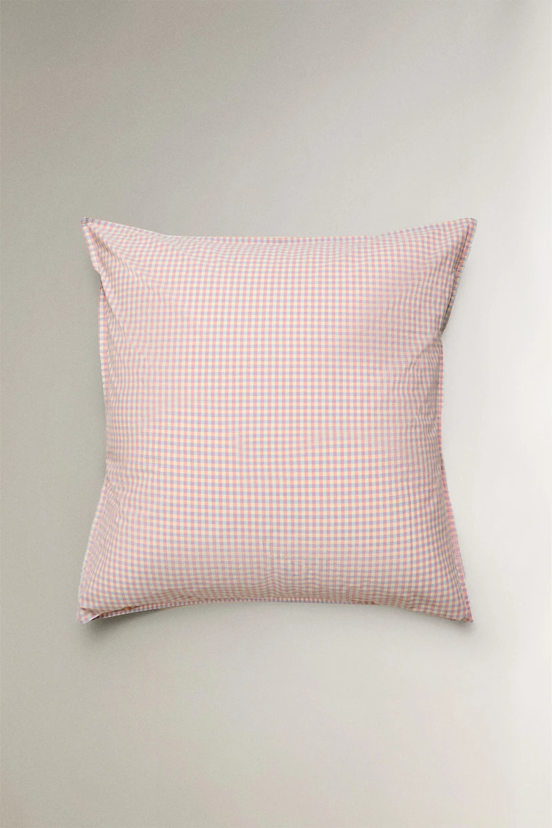 TAIE D’OREILLER ENFANT COTON VICHY