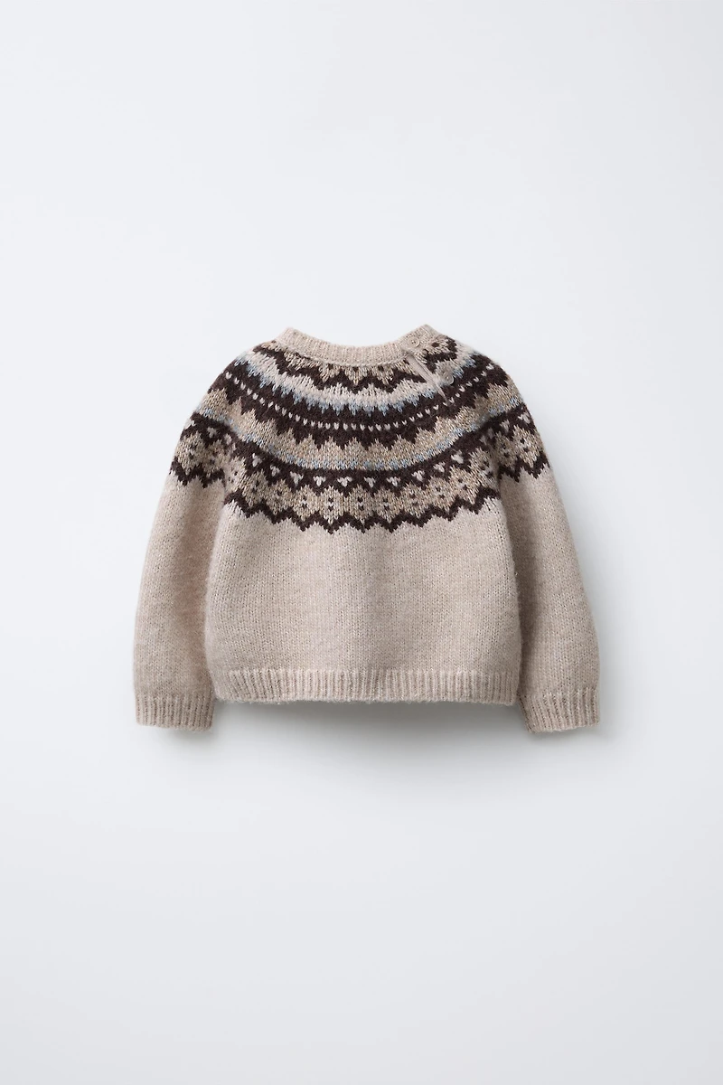 JACQUARD KNIT JUMPER