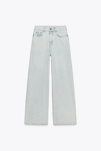 ZW COLLECTION HIGH WAIST PALAZZO JEANS