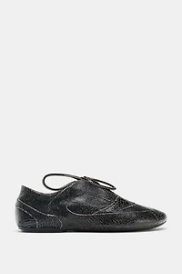 DISTRESSED LEATHER SHOES