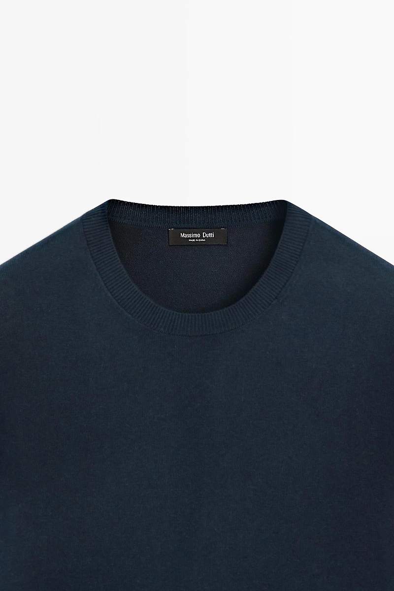 Pull en coton mélangé