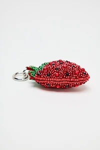 BEADED FRUIT CHARM