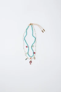 TWO-PACK OF VAIANA © DISNEY BEADED NECKLACES