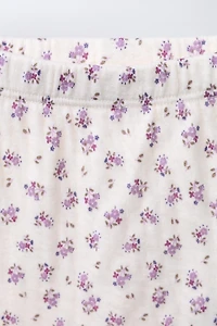 FLORAL PRINT LEGGINGS