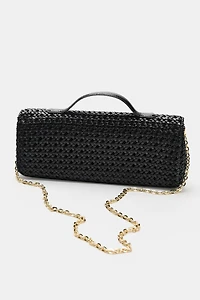 WOVEN ENVELOPE BAG