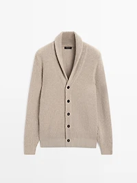 Cardigan à revers