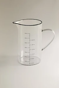 BOROSILICATE GLASS MEASURING PITCHER