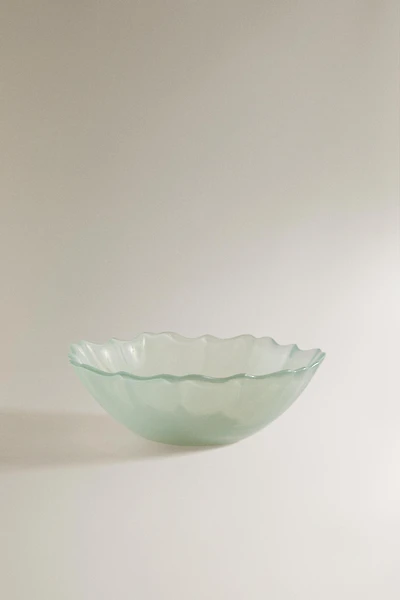 BOL EN VERRE ONDULÉ