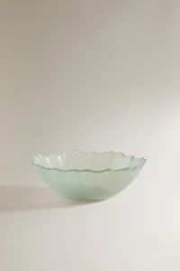 BOL EN VERRE ONDULÉ