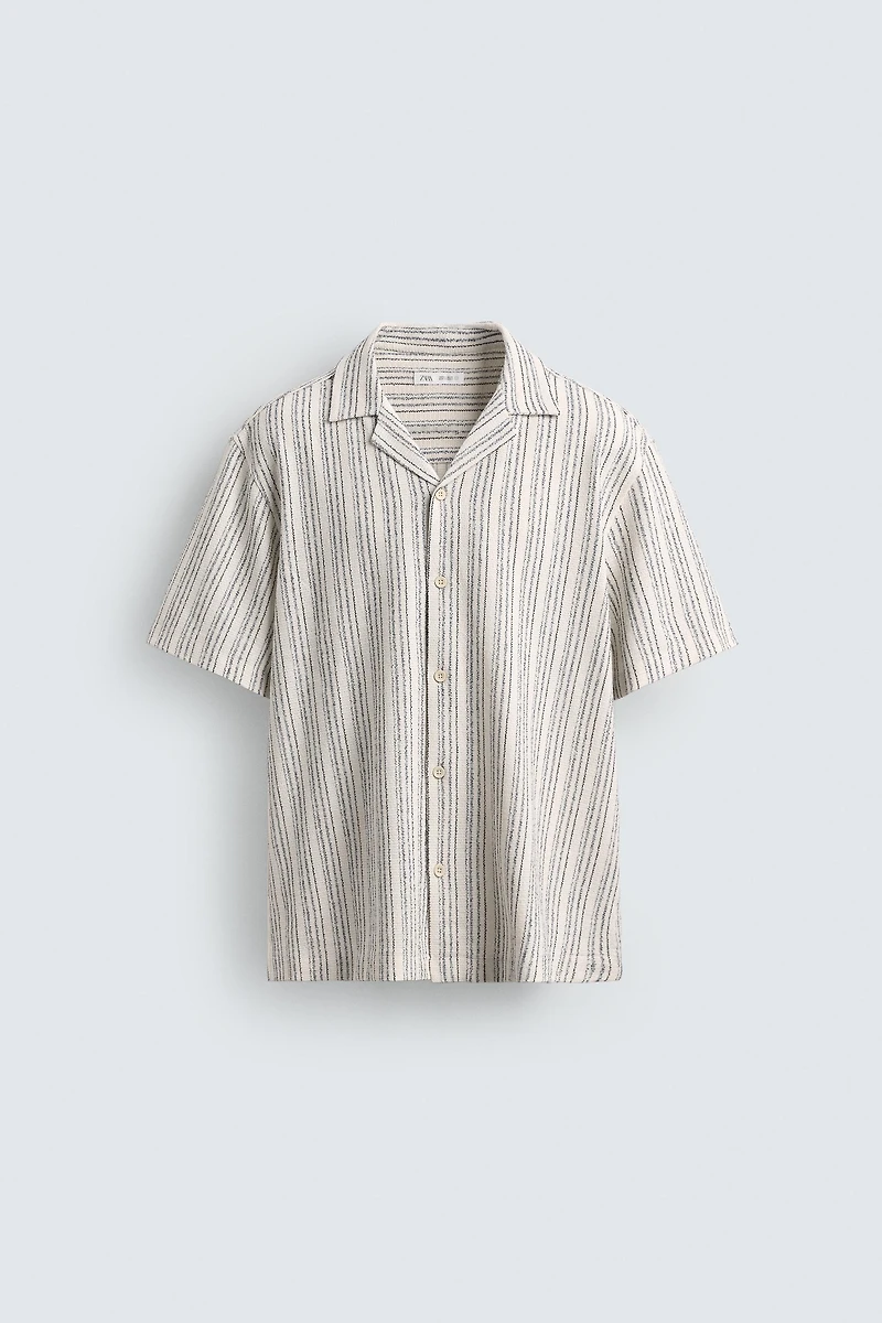 TEXTURED WEAVE SHIRT