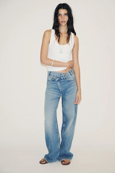 STRAPPY RIB TOP
