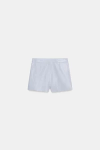 JUPE-CULOTTE CROISÉE MATIÈRE SYNTHÉTIQUE