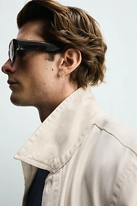 BLOUSON COUPE DÉCONTRACTÉE POCHES