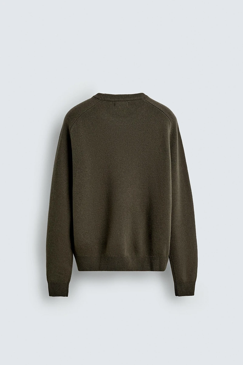 REGULAR FIT WOOL BLEND JUMPER