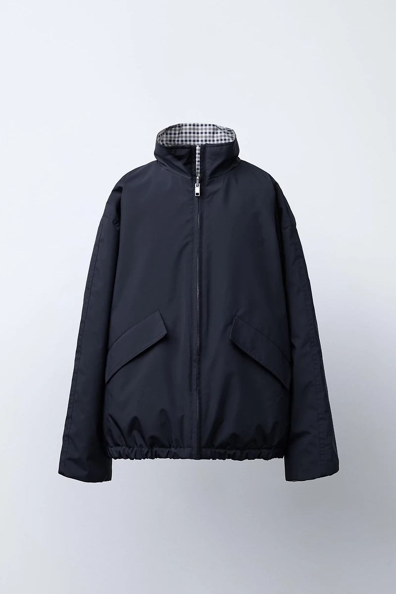 BENSIMON ® X ZARA REVERSIBLE AND WATER REPELLENT PLAID JACKET