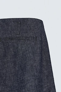 BALLOON FIT PLEATED PANTS