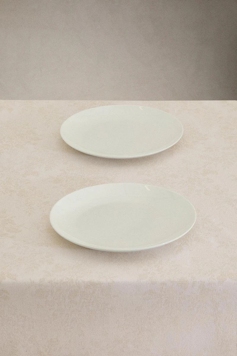 CHRISTMAS FRAMED FLORAL COTTON TABLECLOTH