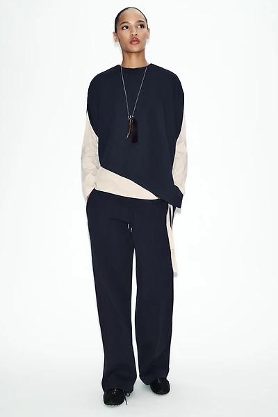 PANTALON INTERLOCK DROIT
