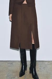 ZW COLLECTION BOX PLEAT SKIRT