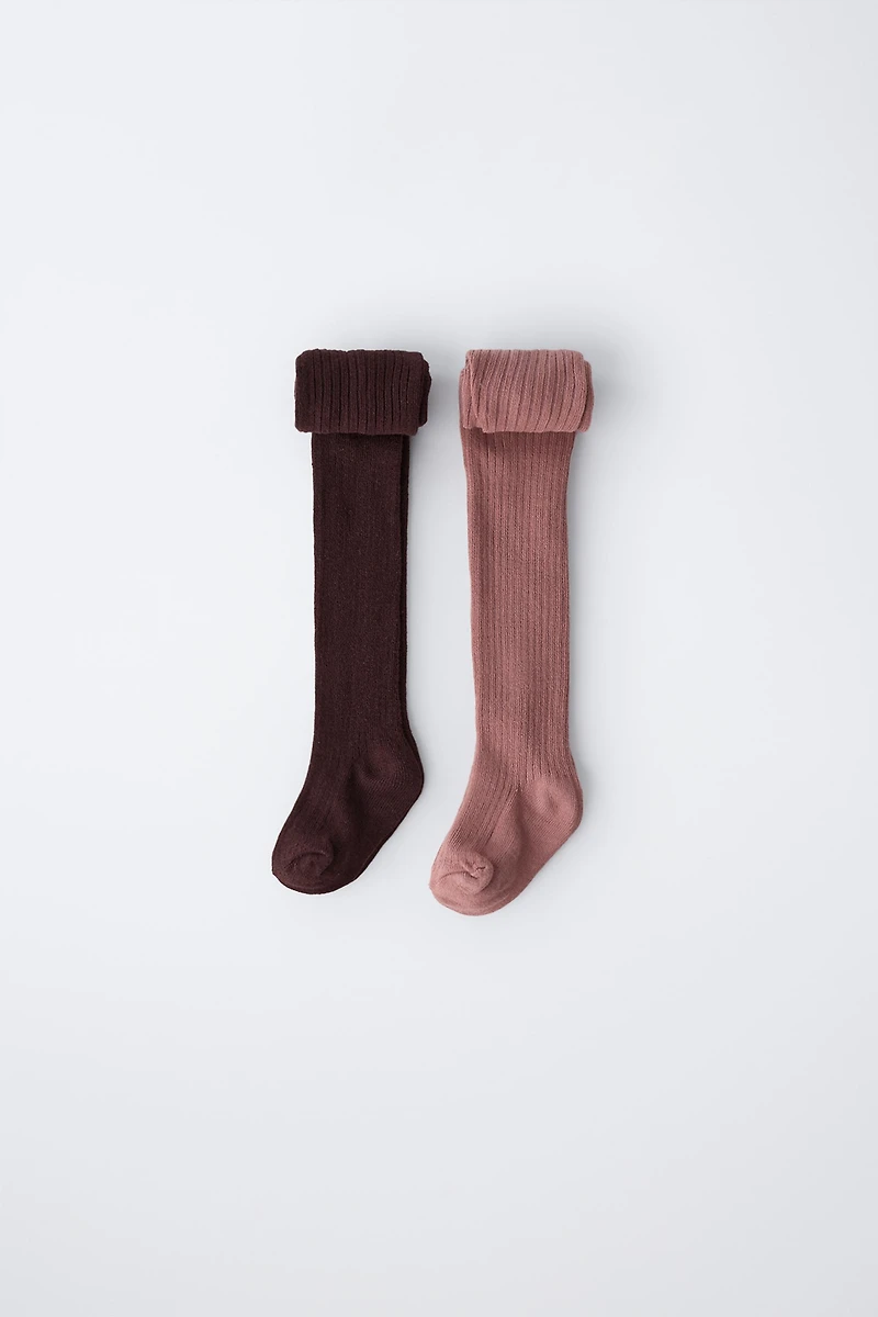 TWO-PACK OF TIGHTS A BOX