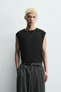 DÉBARDEUR RELAXED FIT 100% BAMBOU