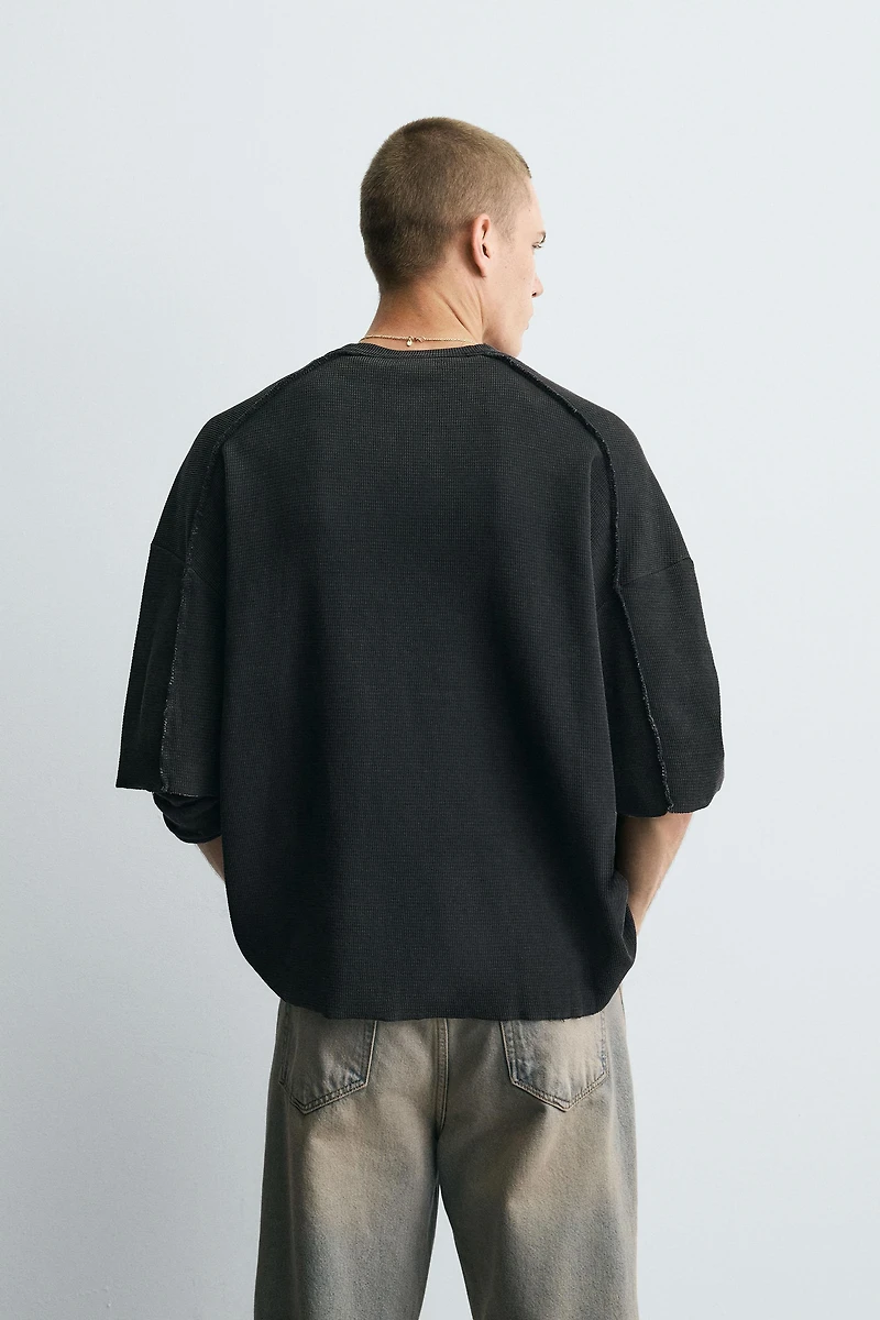 PRINTED KNIT T-SHIRT