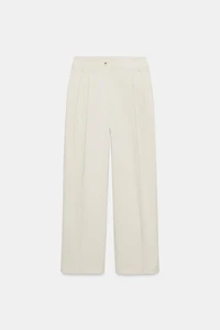 PANTALON BARREL À PINCES