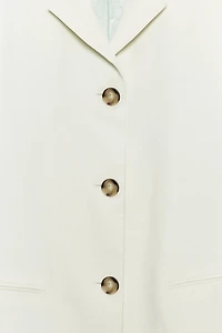 ZW COLLECTION STRAIGHT LINEN BLAZER