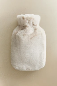 FAUX FUR HOT WATER BOTTLE