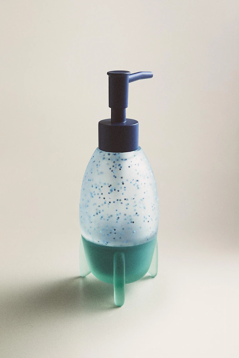 KIDS' SPACESHIP SOAP DISPENSER