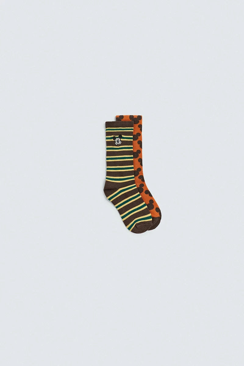 2-PACK OF LONG SOCKS HARRY LAMBERT FOR ZARA X DISNEY