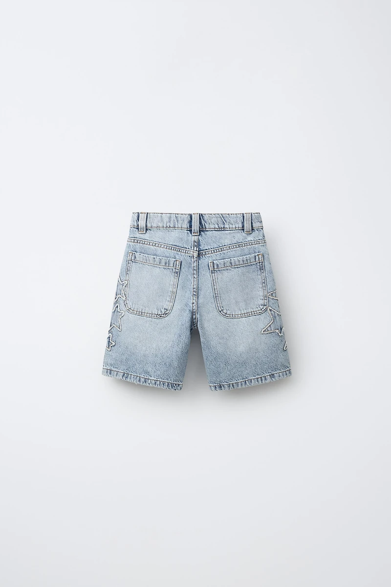 BERMUDA EN JEAN ÉTOILES