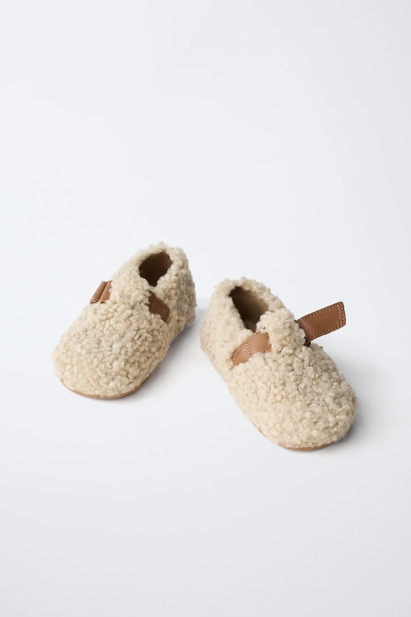 BAREFOOT FAUX SHEARLING SHOES
