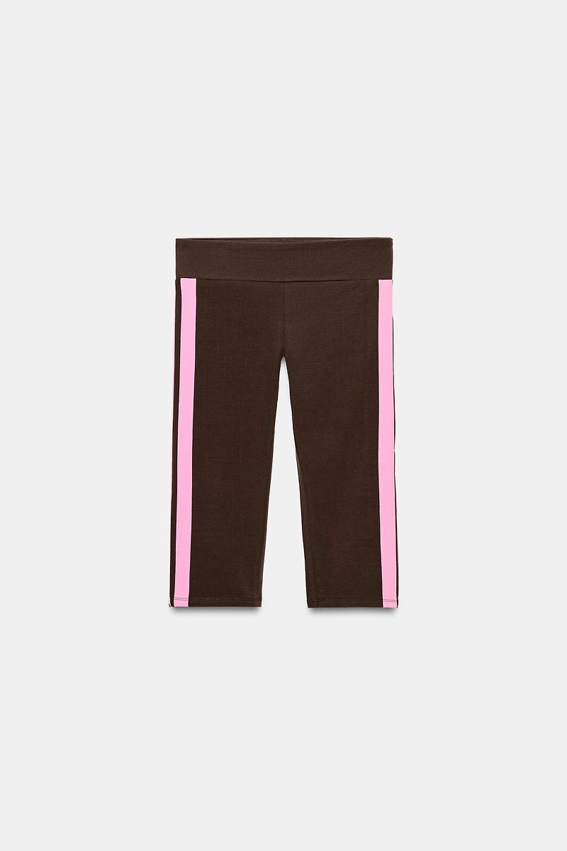 LEGGING CAPRI AVEC BANDES LATÉRALES