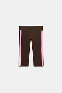 LEGGING CAPRI AVEC BANDES LATÉRALES