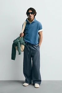 WASHED PIQUÉ POLO