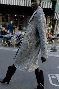 HERRINGBONE COAT