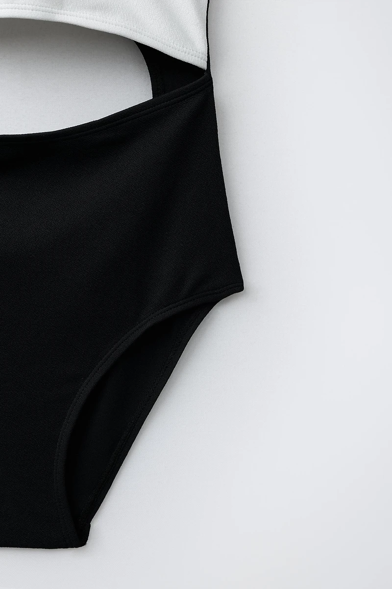 6-14 YEARS/ CUT OUT SWIMSUIT