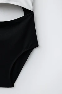6-14 YEARS/ CUT OUT SWIMSUIT