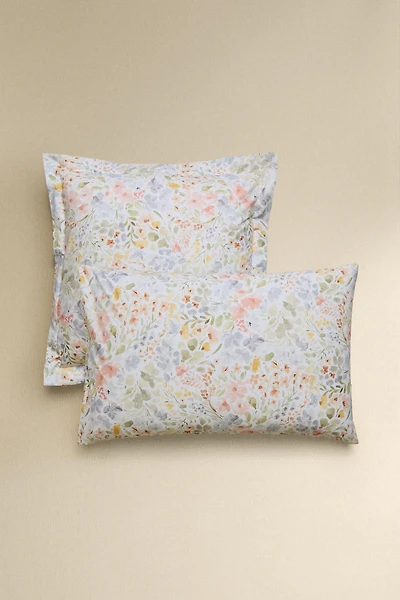 FLORAL PRINT PILLOWCASE