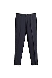 100% WOOL PINSTRIPE SUIT PANTS