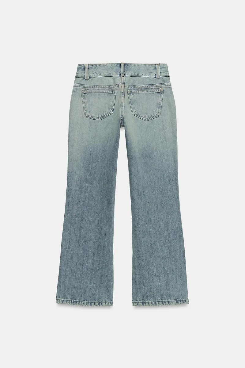 TRF LOW RISE POCKET JEANS