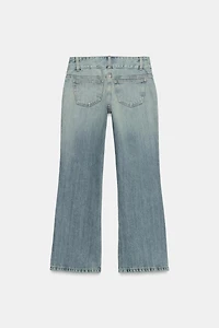 TRF LOW RISE POCKET JEANS