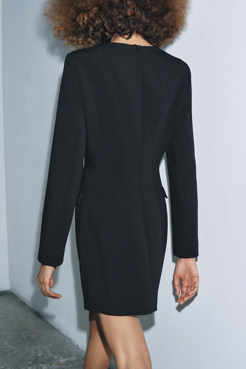 ZW COLLECTION LIMITED EDITION SHORT POCKET DRESS