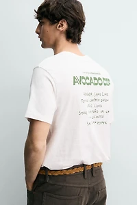 AVOCADO EMBROIDERED T-SHIRT