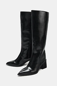 HIGH SHAFT HEEL BOOTS