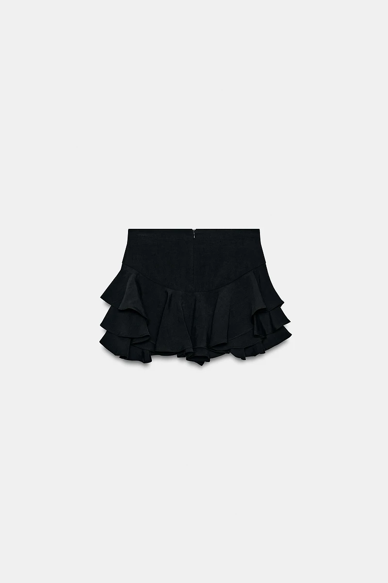 RUFFLED SHORTS ZW COLLECTION