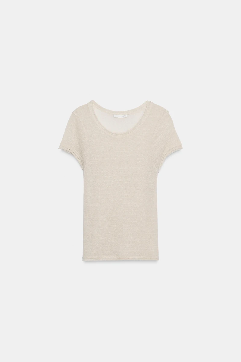 WOOL SHORT SLEEVE T-SHIRT