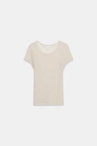 WOOL SHORT SLEEVE T-SHIRT
