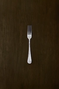 SHINY STEEL DESSERT FORK